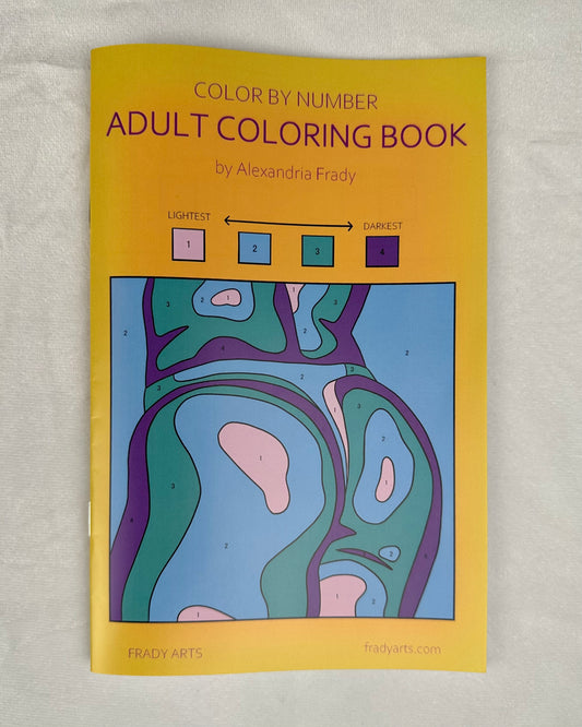 Adult Color By Number - Coloring Book