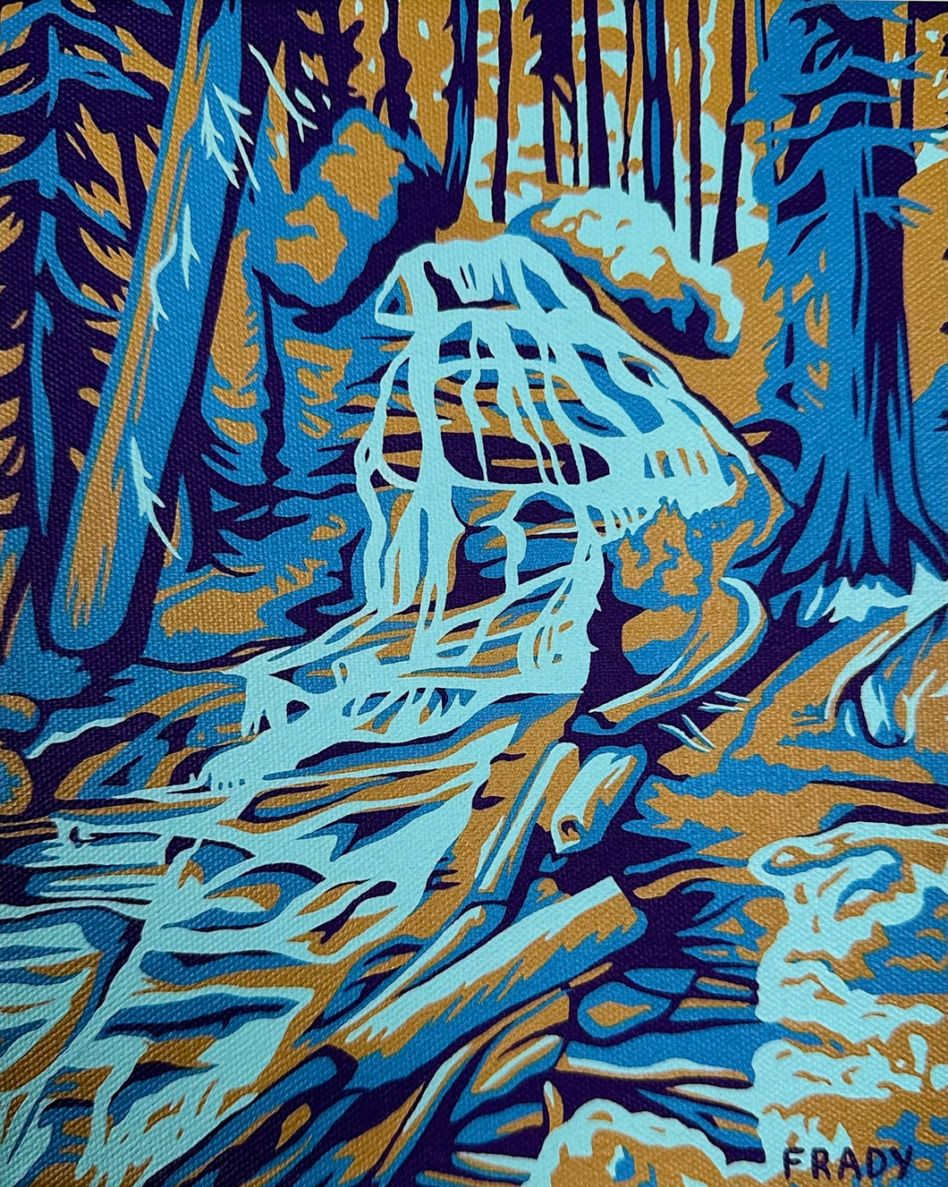 Umbrella Falls Print