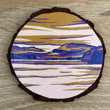 Load image into Gallery viewer, Hand Painted Scenic Wooden Coaster
