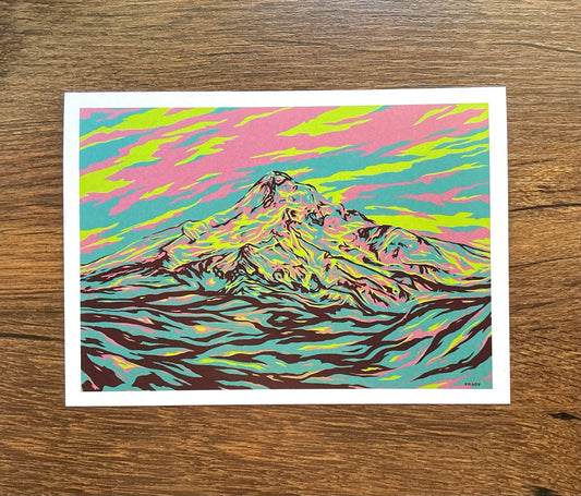 Wy'East Greeting Card