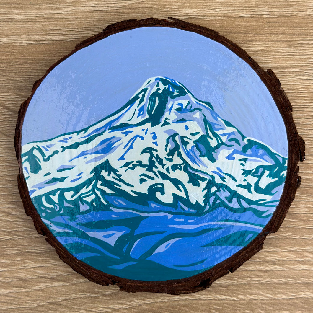 Hand Painted Scenic Wooden Coaster