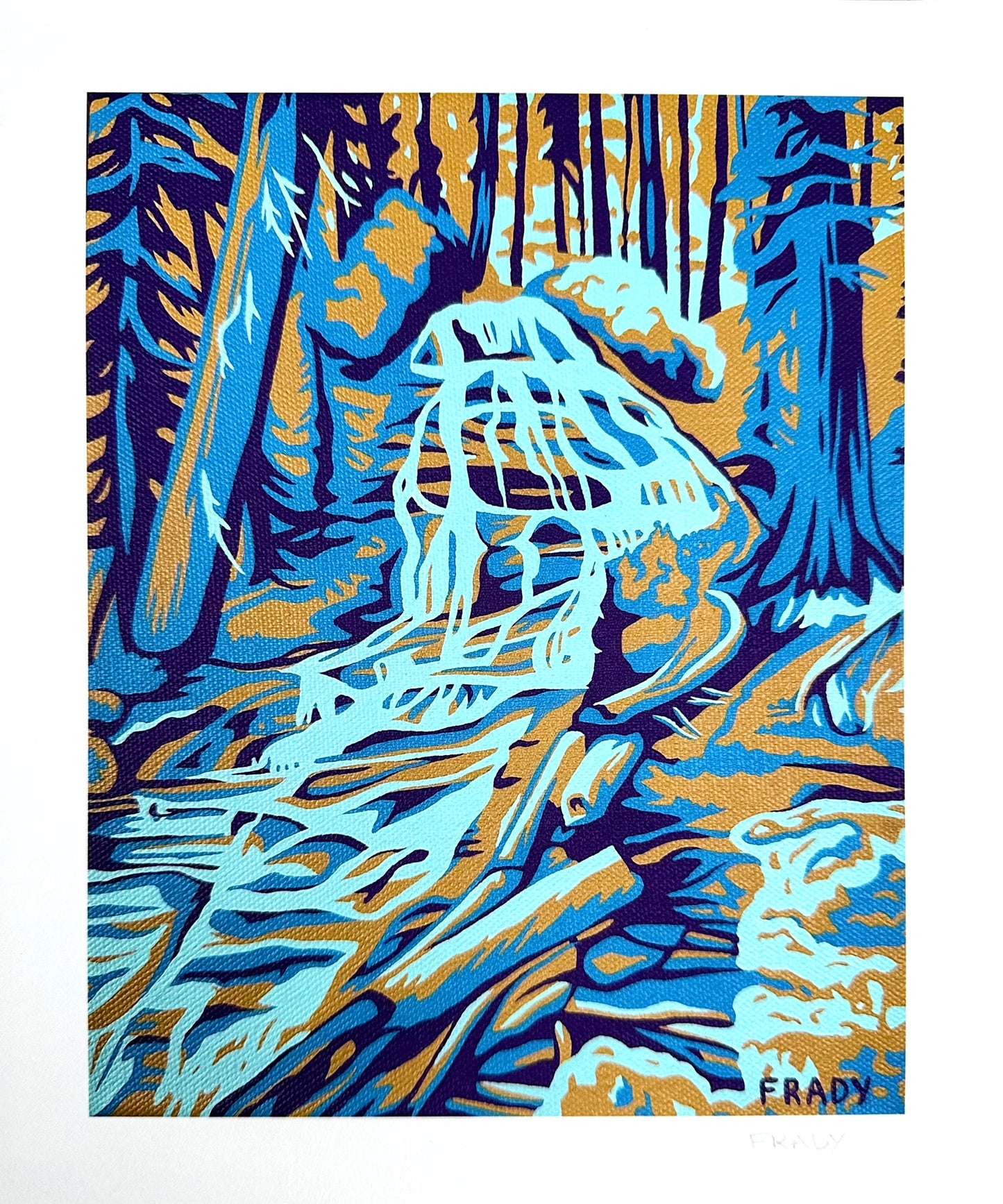 Umbrella Falls Print