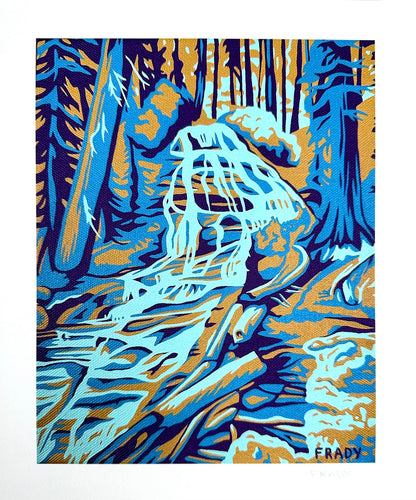 Umbrella Falls Print
