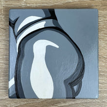 Load image into Gallery viewer, Hand Painted Ceramic Nude Coaster
