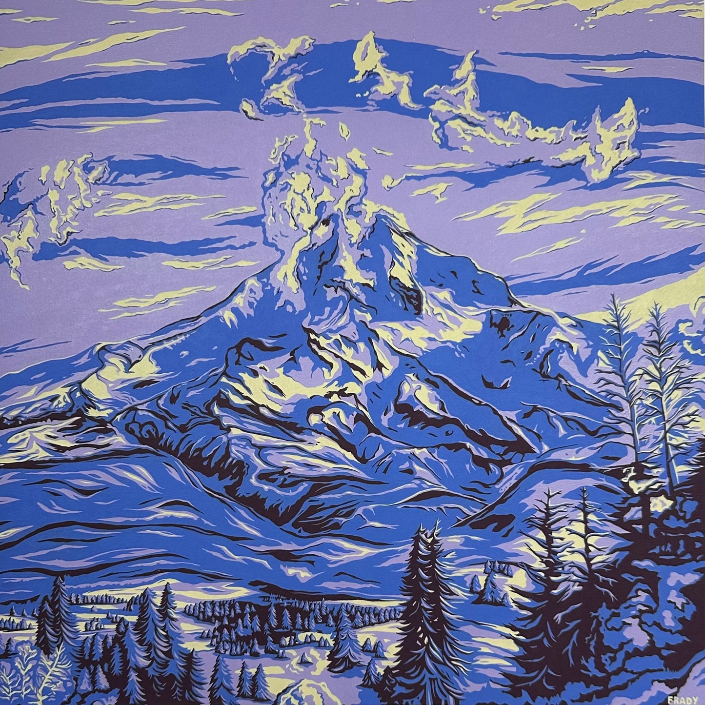 Mt Hood Print