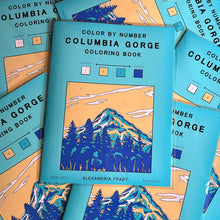 Load image into Gallery viewer, Columbia Gorge Color By Number - Coloring Book
