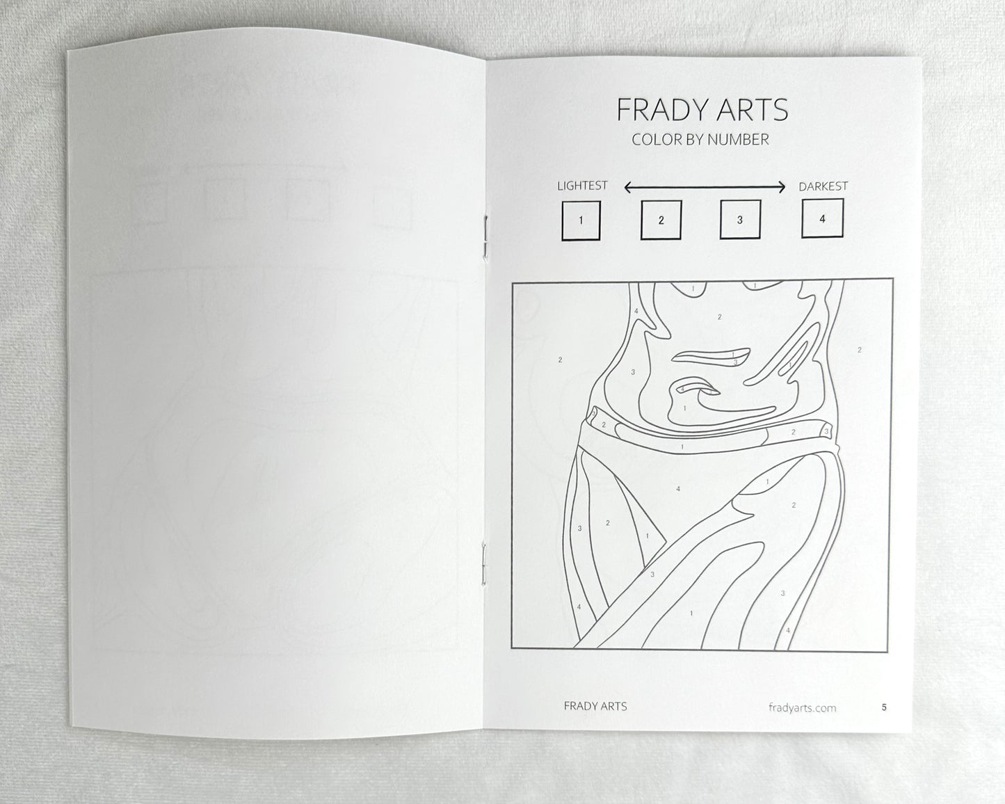 Adult Color By Number - Coloring Book