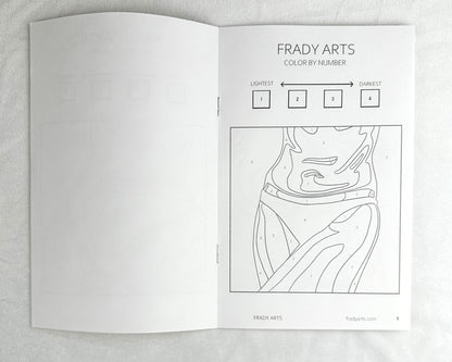 Adult Color By Number - Coloring Book