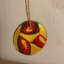 Load and play video in Gallery viewer, Hand Painted Nude Wooden Ornament
