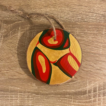 Load image into Gallery viewer, Hand Painted Nude Wooden Ornament
